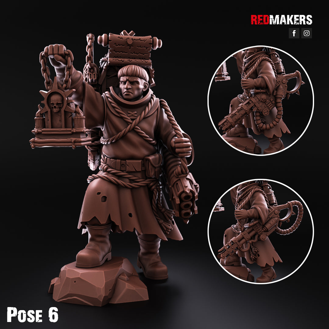 Kill Squad- Hallowed Flame (13-Unit Kit or Single Model) by Adeptus Miniatures