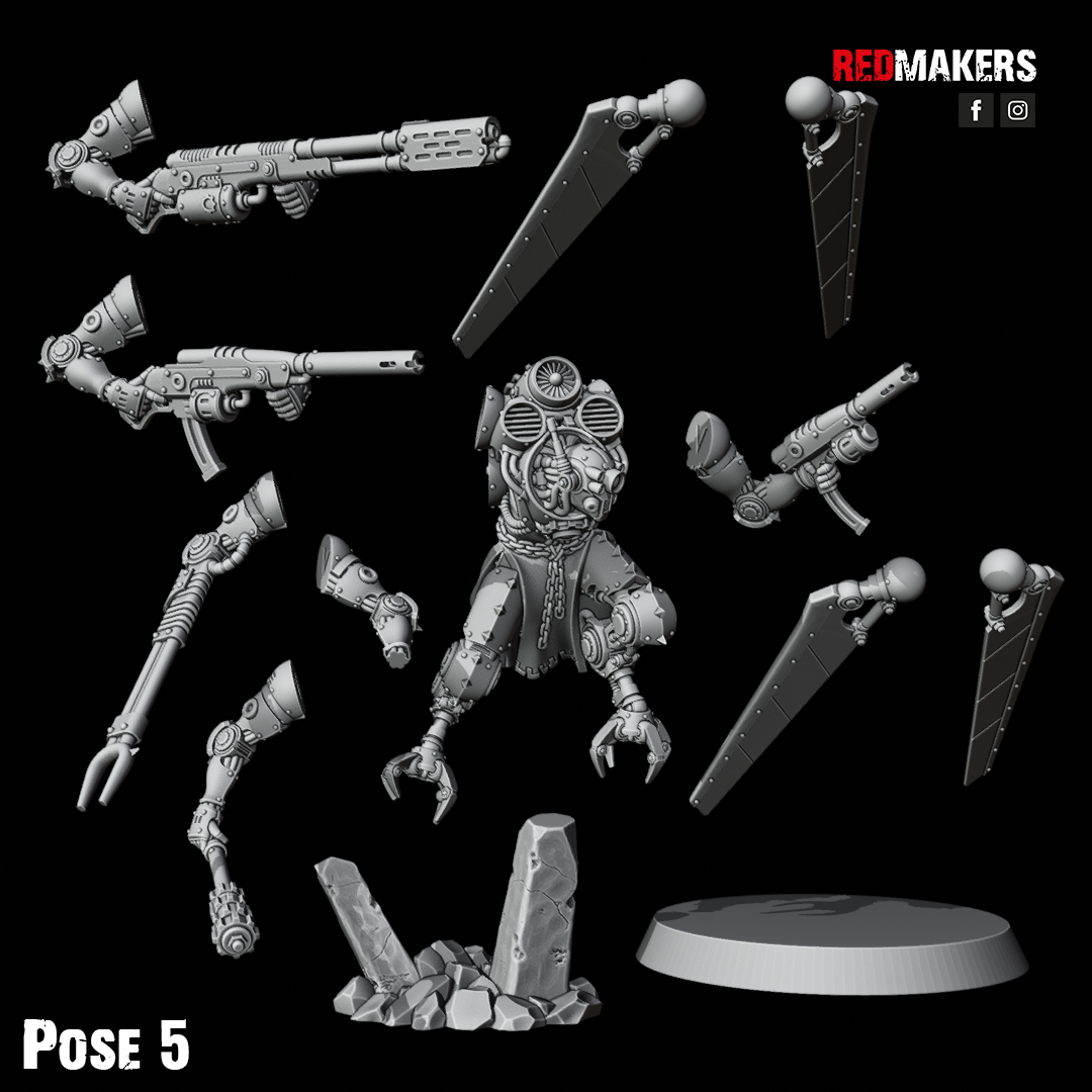 Skyterax-Omniforge (5-Unit Kit or Single Model) by RedMakers