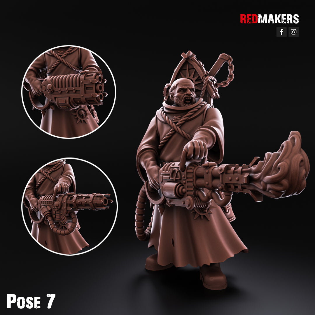 Kill Squad- Hallowed Flame (13-Unit Kit or Single Model) by Adeptus Miniatures
