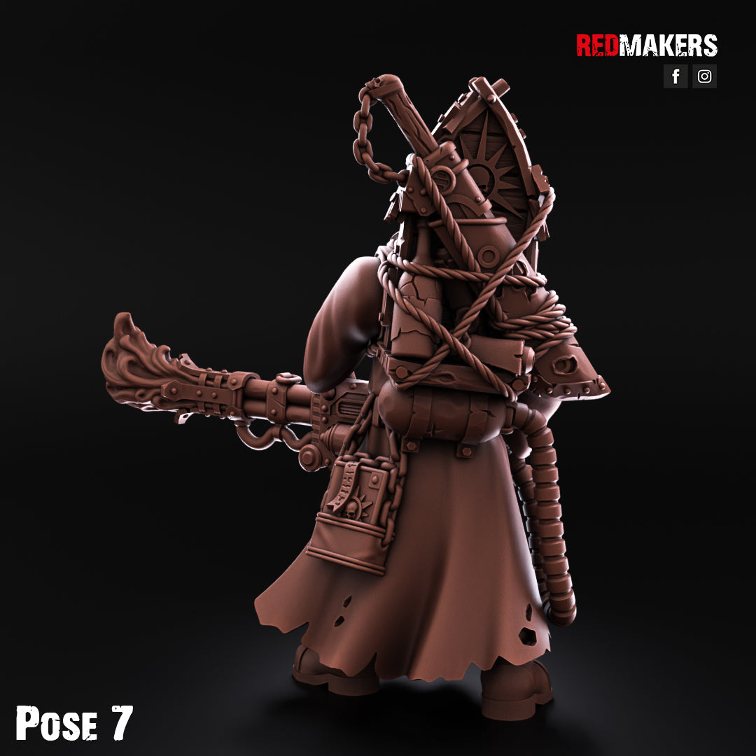 Kill Squad- Hallowed Flame (13-Unit Kit or Single Model) by Adeptus Miniatures