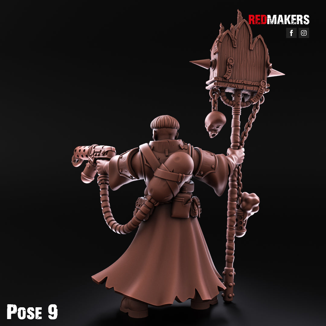 Kill Squad- Hallowed Flame (13-Unit Kit or Single Model) by Adeptus Miniatures