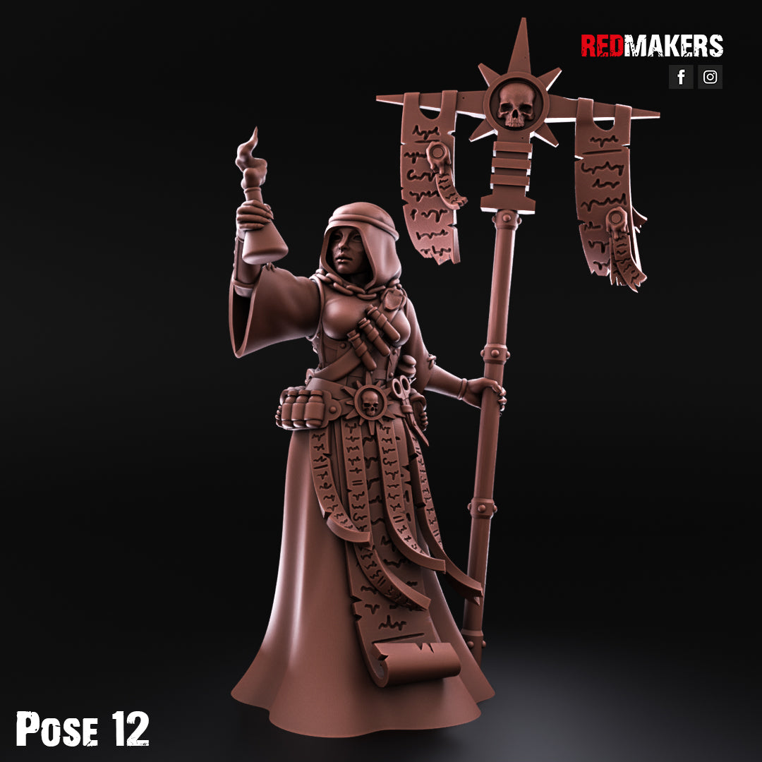 Kill Squad- Hallowed Flame (13-Unit Kit or Single Model) by Adeptus Miniatures