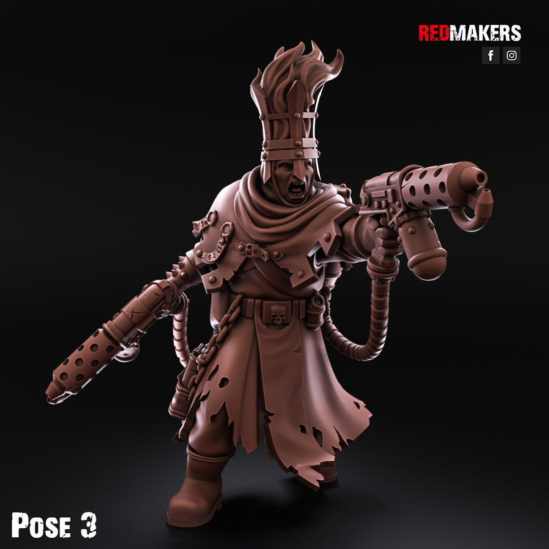 Kill Squad- Hallowed Flame (13-Unit Kit or Single Model) by Adeptus Miniatures