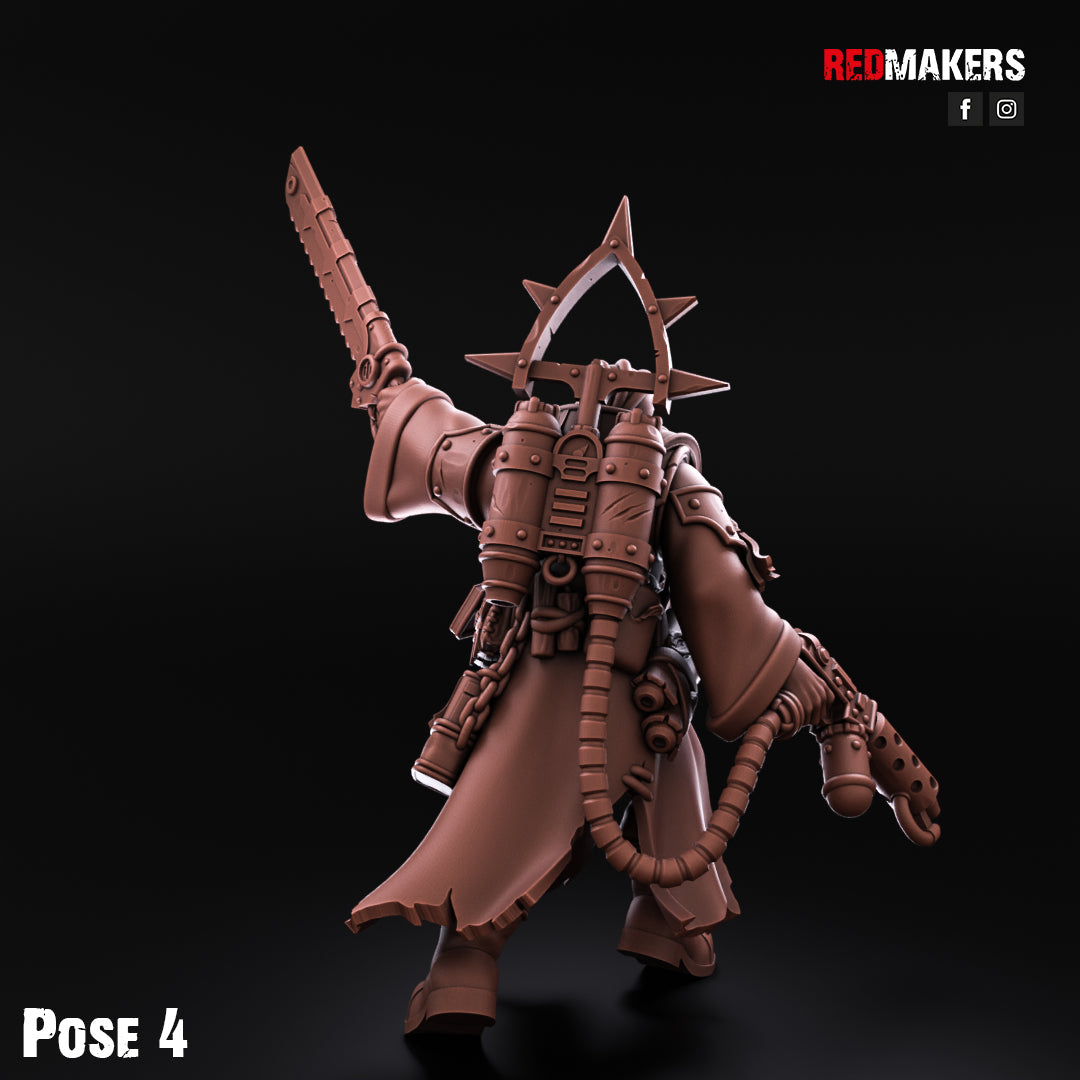 Kill Squad- Hallowed Flame (13-Unit Kit or Single Model) by Adeptus Miniatures