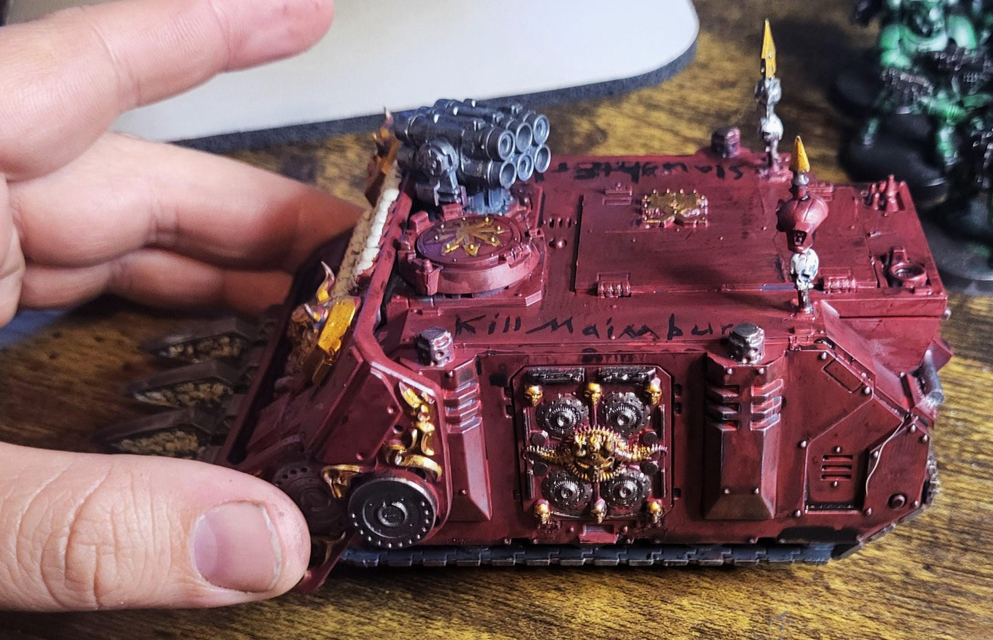 Artwork by customer Chris V. (vehicle not included in kit)