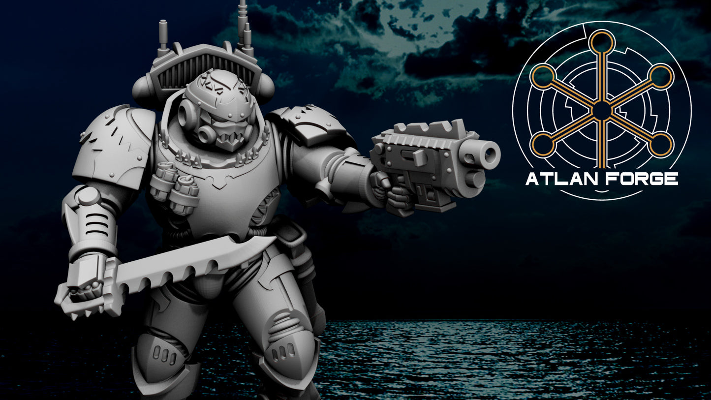 Wai Toa Tutai (Scouts) (5-Unit Set) by Atlan Forge