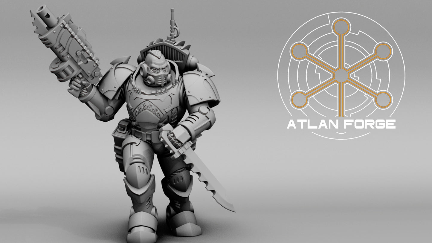 Wai Toa Tutai (Scouts) (5-Unit Set) by Atlan Forge