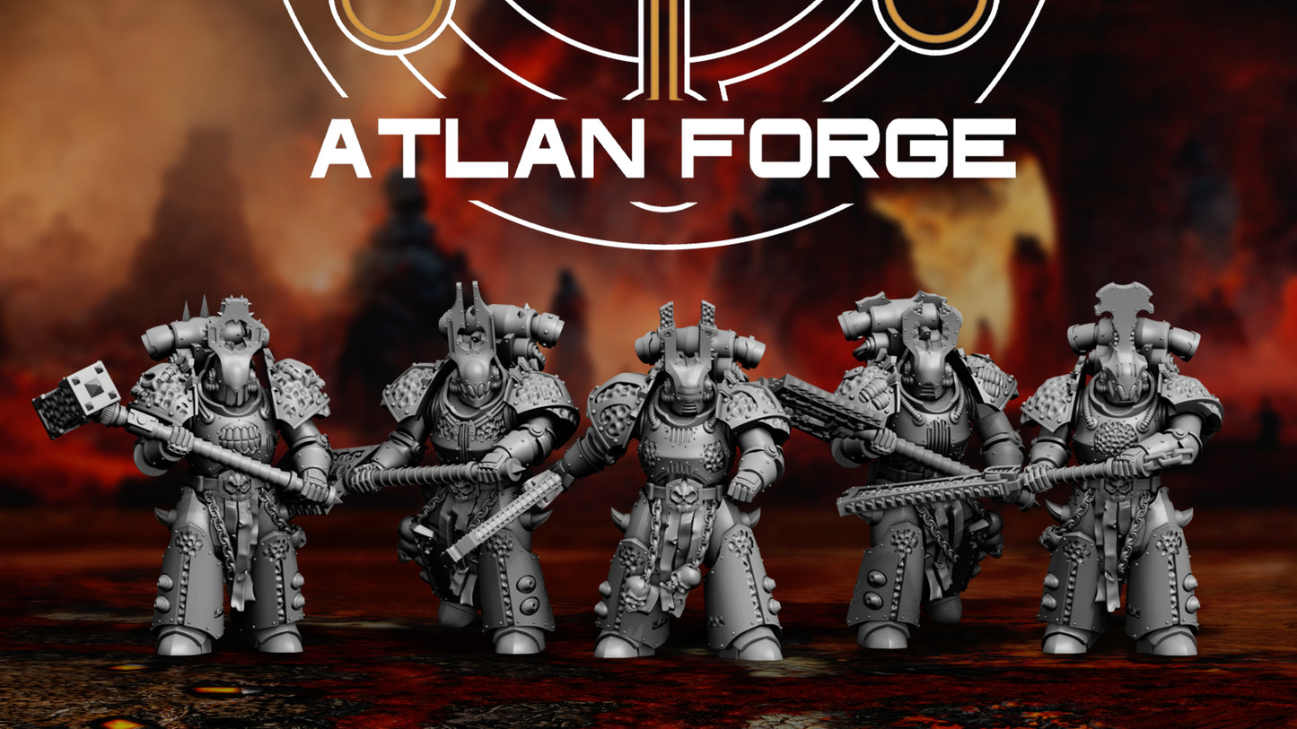 Hades Demented (5-Unit Set) by Atlan Forge