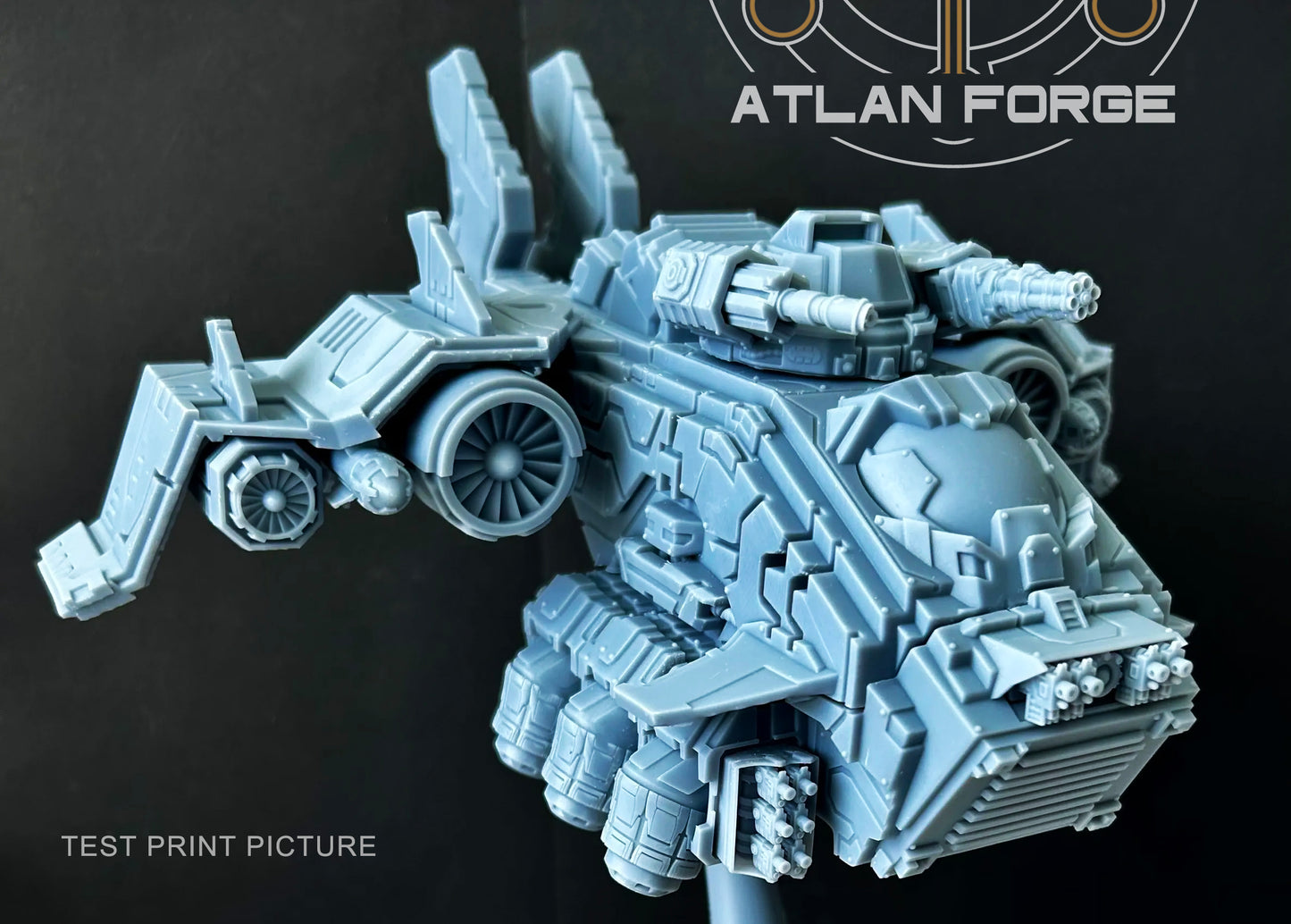 Thunderblaze Transport Gunship (All Options) by Atlan Forge