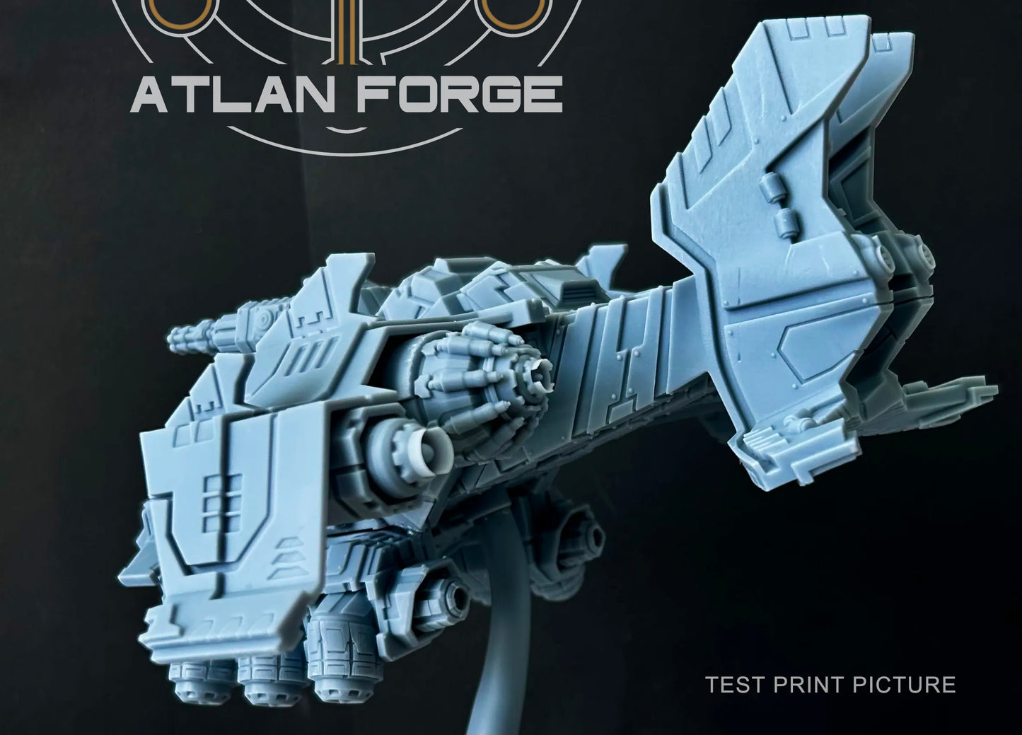 Thunderblaze Transport Gunship (All Options) by Atlan Forge
