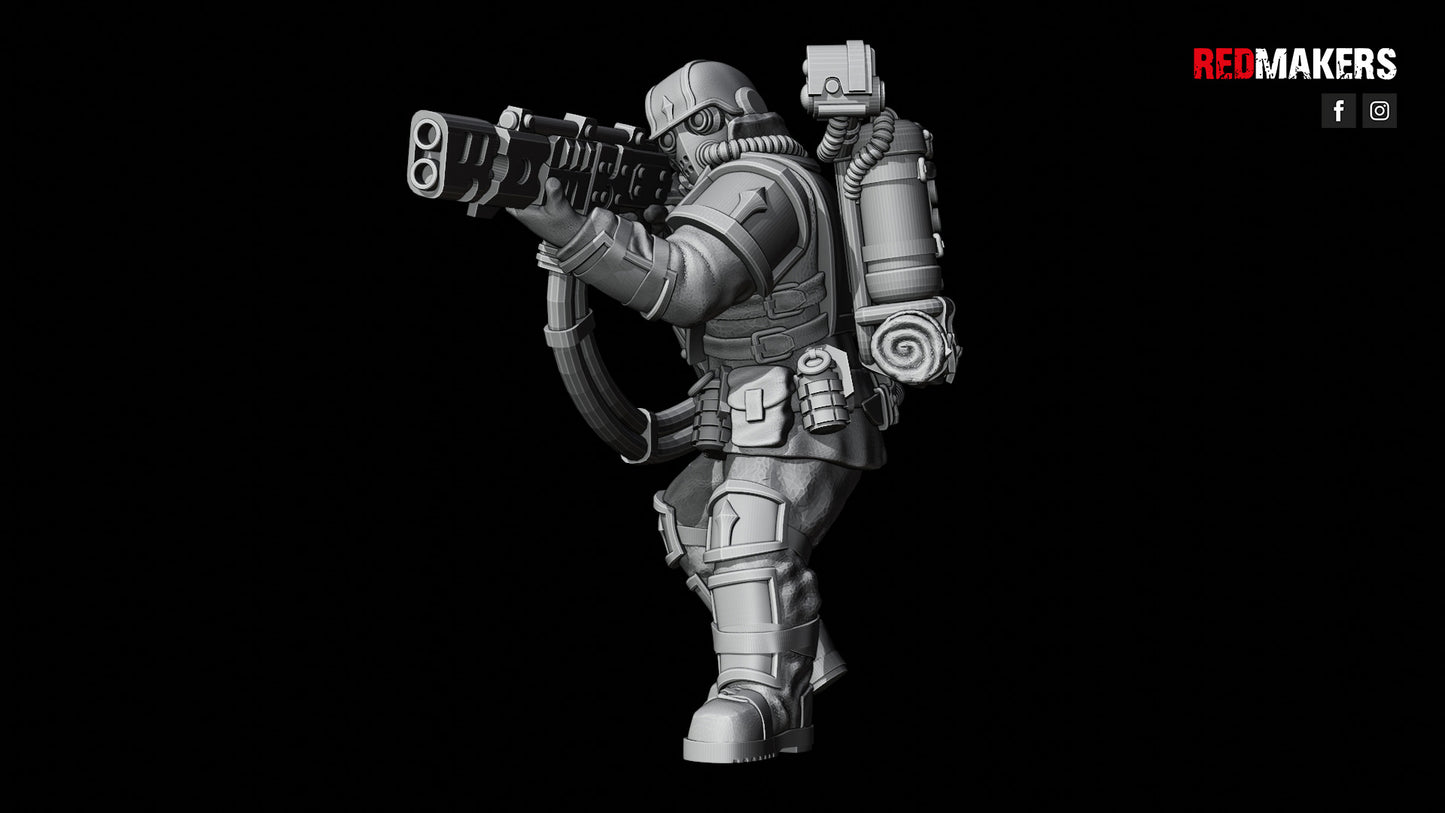 Elite Squad of the Imperial Force (10-Unit Kit or Single Model) by RedMakers