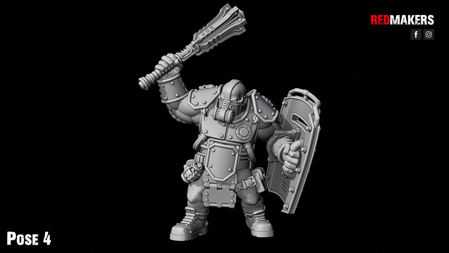 Abhuman Giants in Heavy Armor (5-Unit Kit or Single Model) by RedMakers