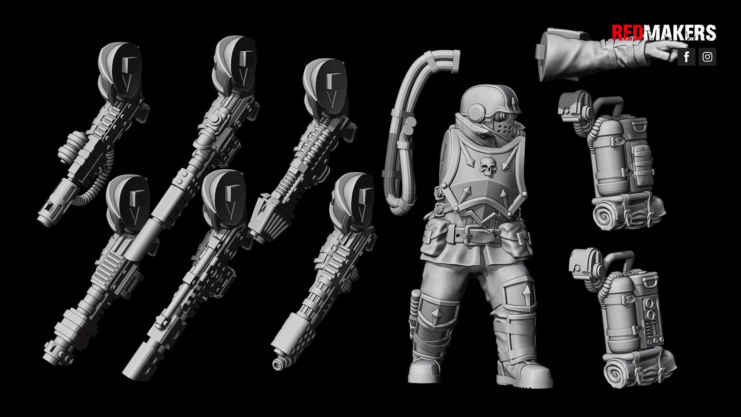 Elite Squad of the Imperial Force (10-Unit Kit or Single Model) by RedMakers