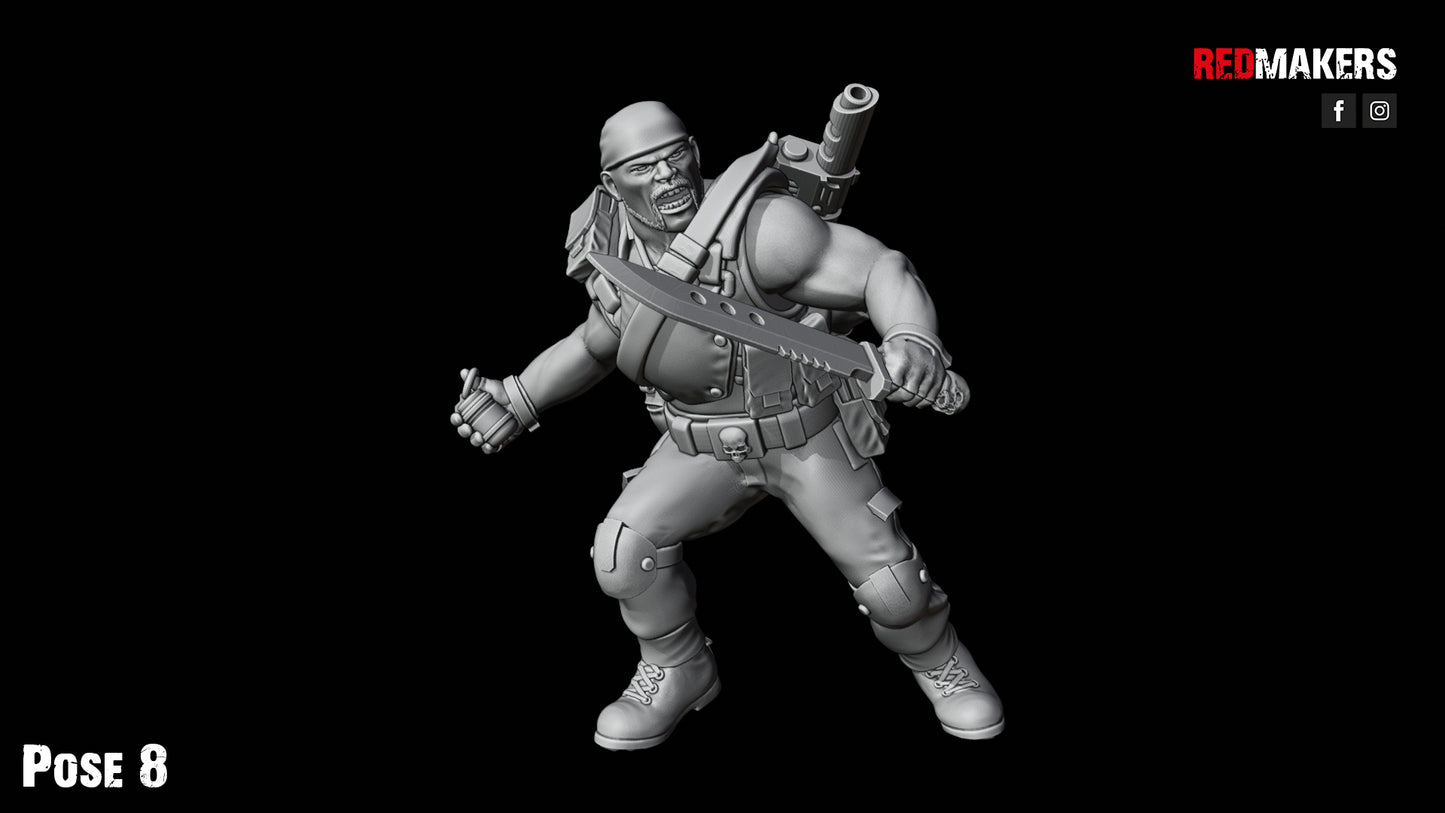 Jungle Fighters-Squad of the Imperial Force (10-Unit Kit or Single Model) by RedMakers