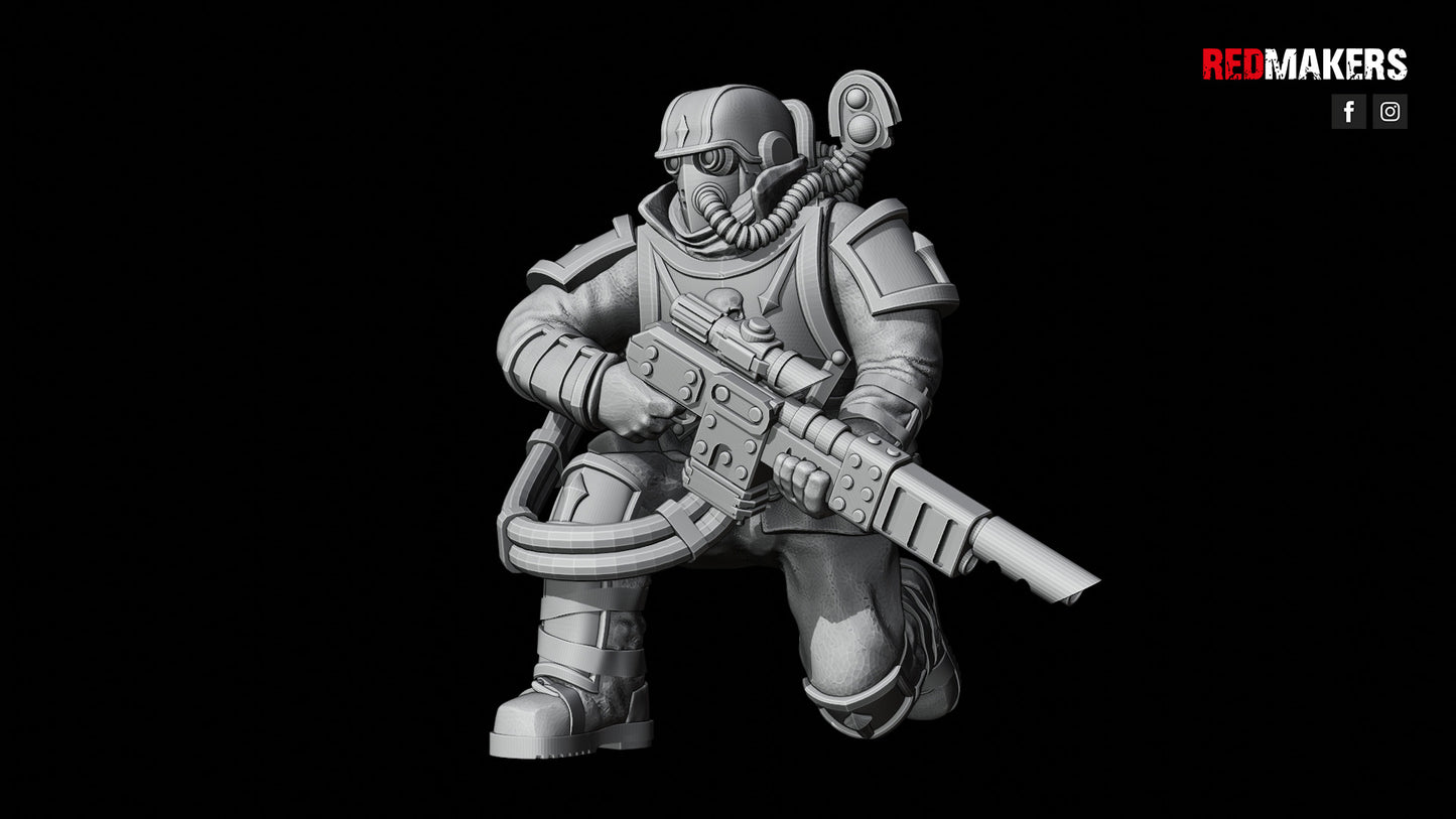 Elite Squad of the Imperial Force (10-Unit Kit or Single Model) by RedMakers