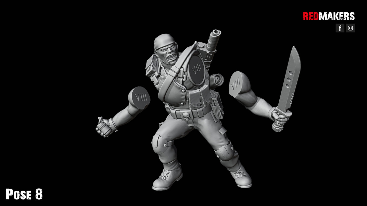 Jungle Fighters-Squad of the Imperial Force (10-Unit Kit or Single Model) by RedMakers