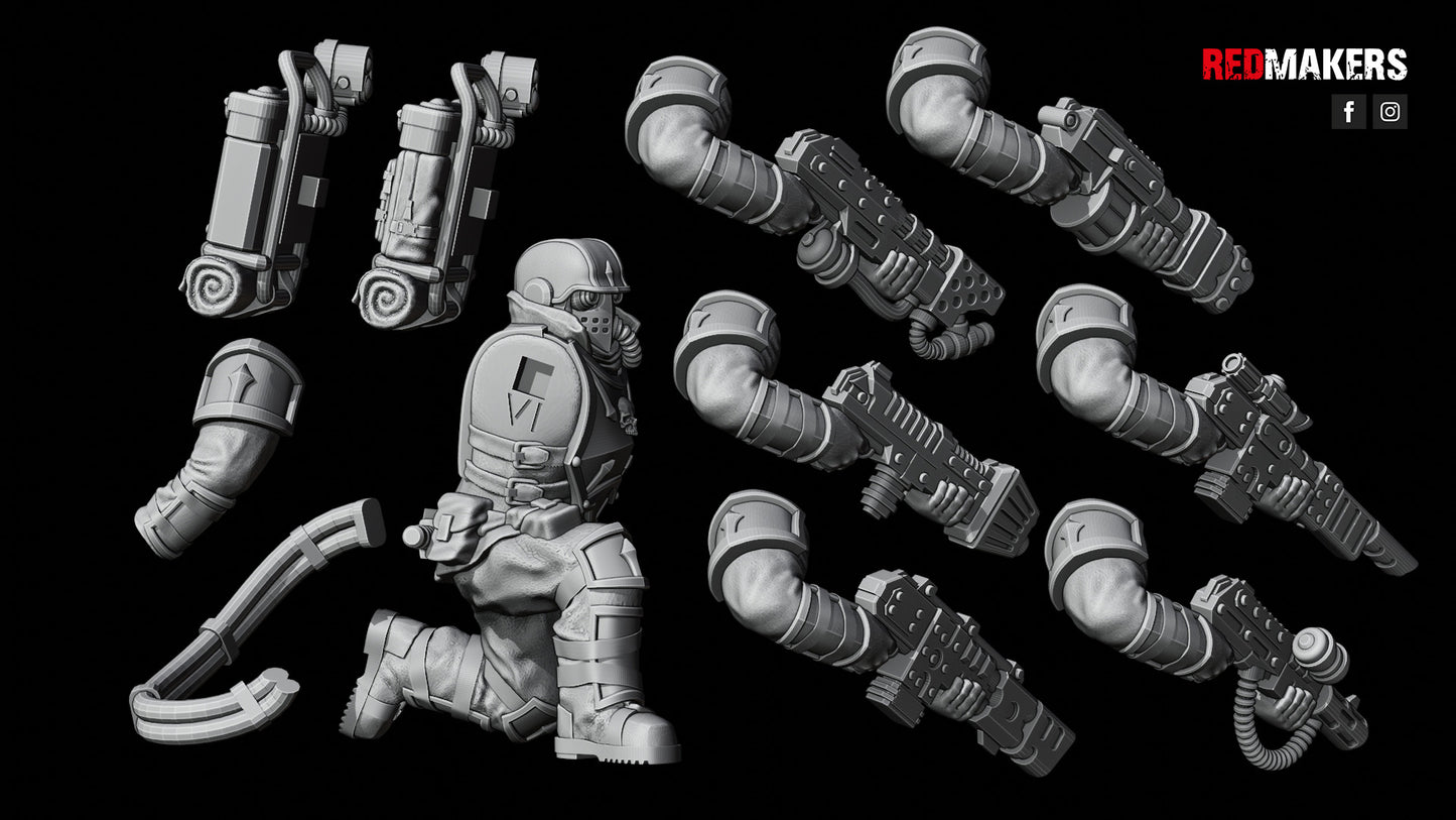 Elite Squad of the Imperial Force (10-Unit Kit or Single Model) by RedMakers
