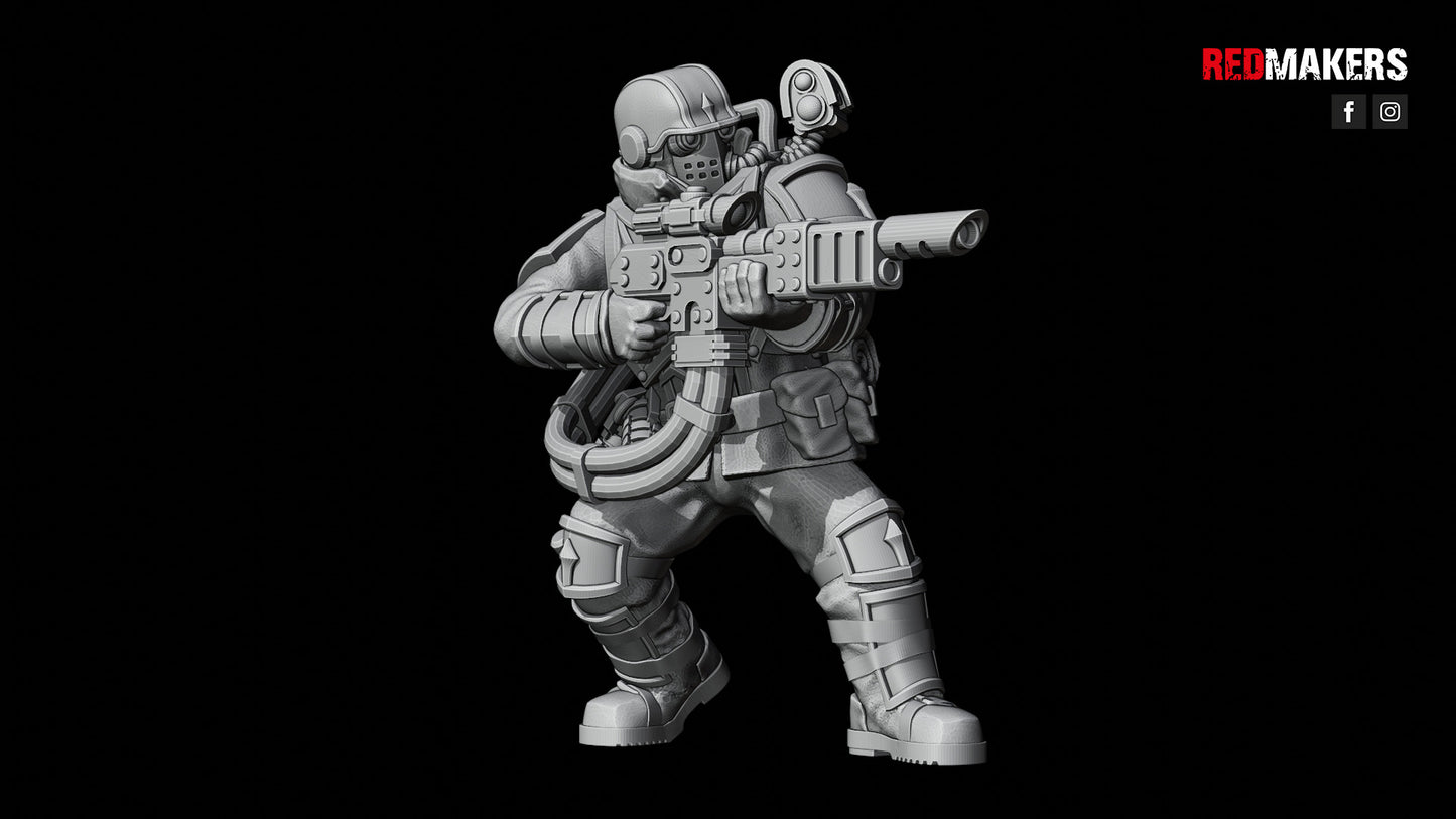 Elite Squad of the Imperial Force (10-Unit Kit or Single Model) by RedMakers