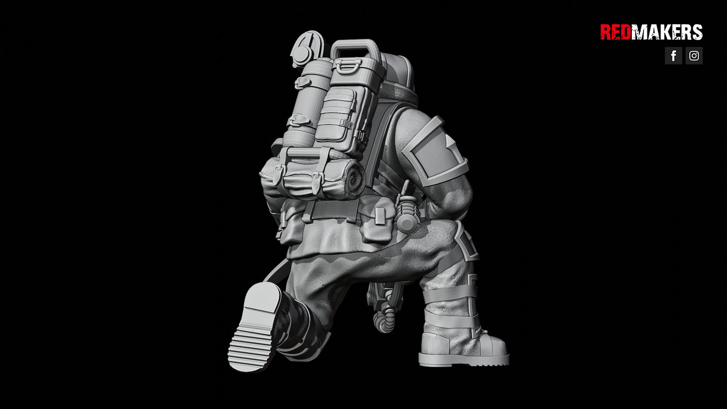Elite Squad of the Imperial Force (10-Unit Kit or Single Model) by RedMakers