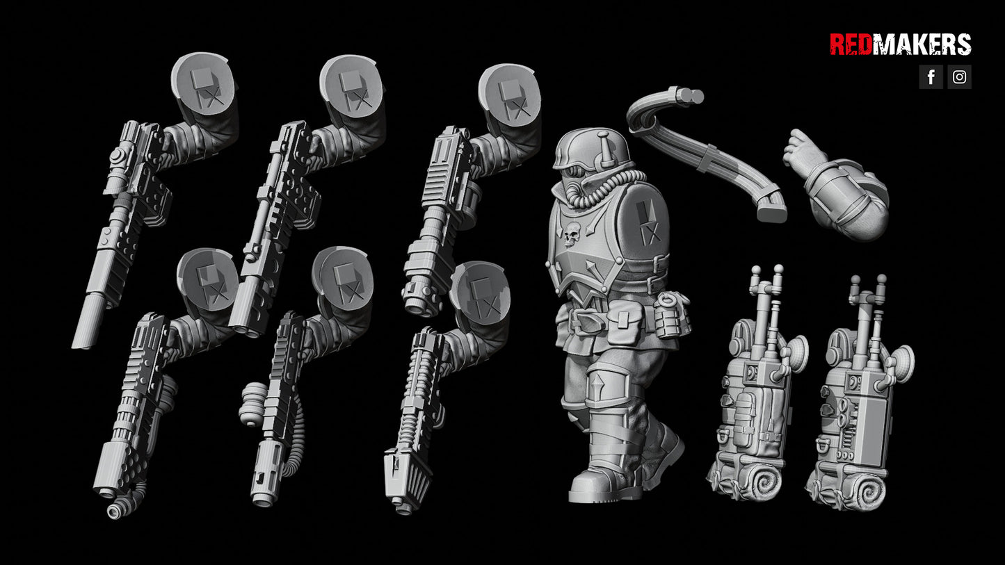 Elite Squad of the Imperial Force (10-Unit Kit or Single Model) by RedMakers