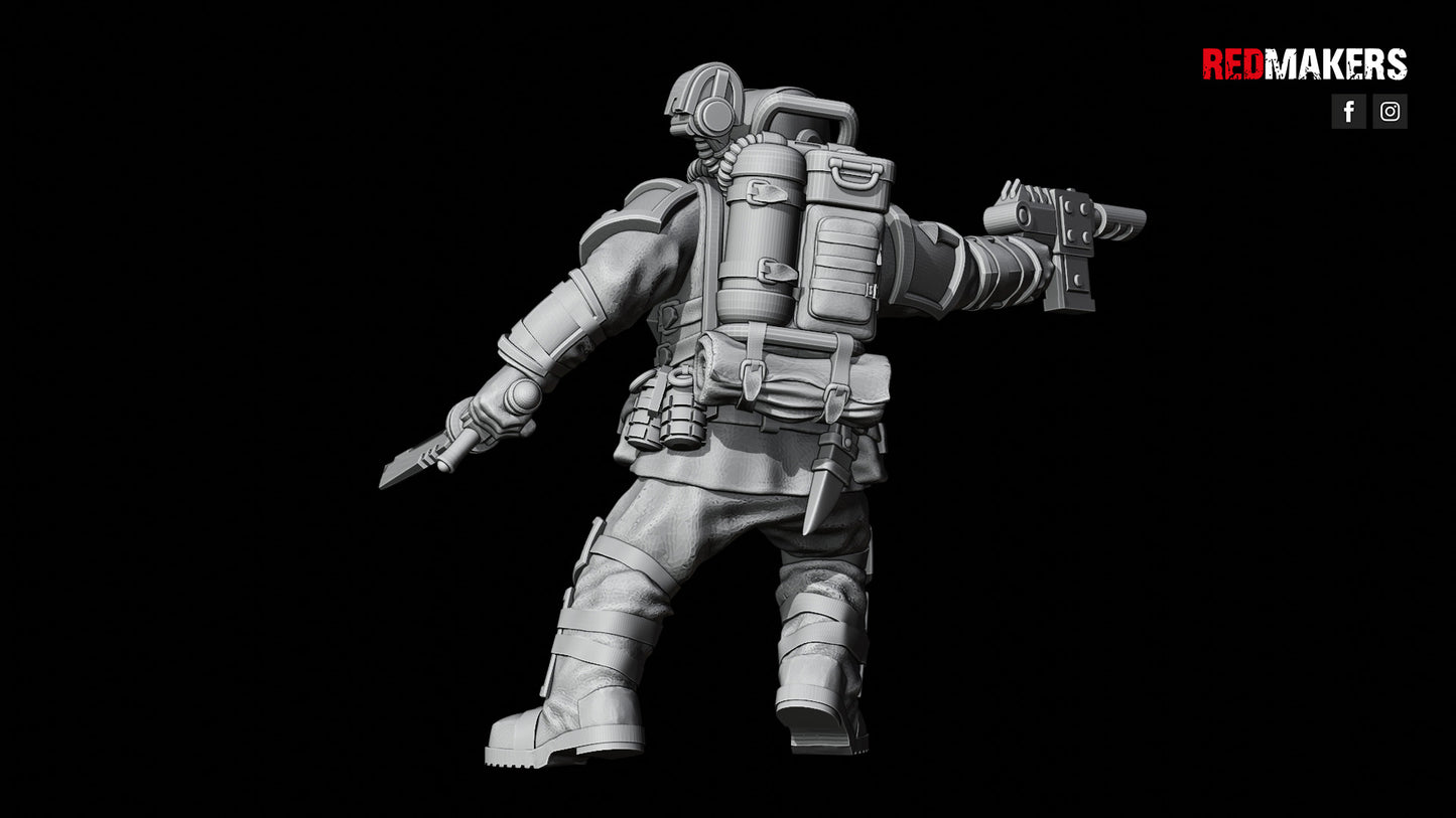 Elite Squad of the Imperial Force (10-Unit Kit or Single Model) by RedMakers