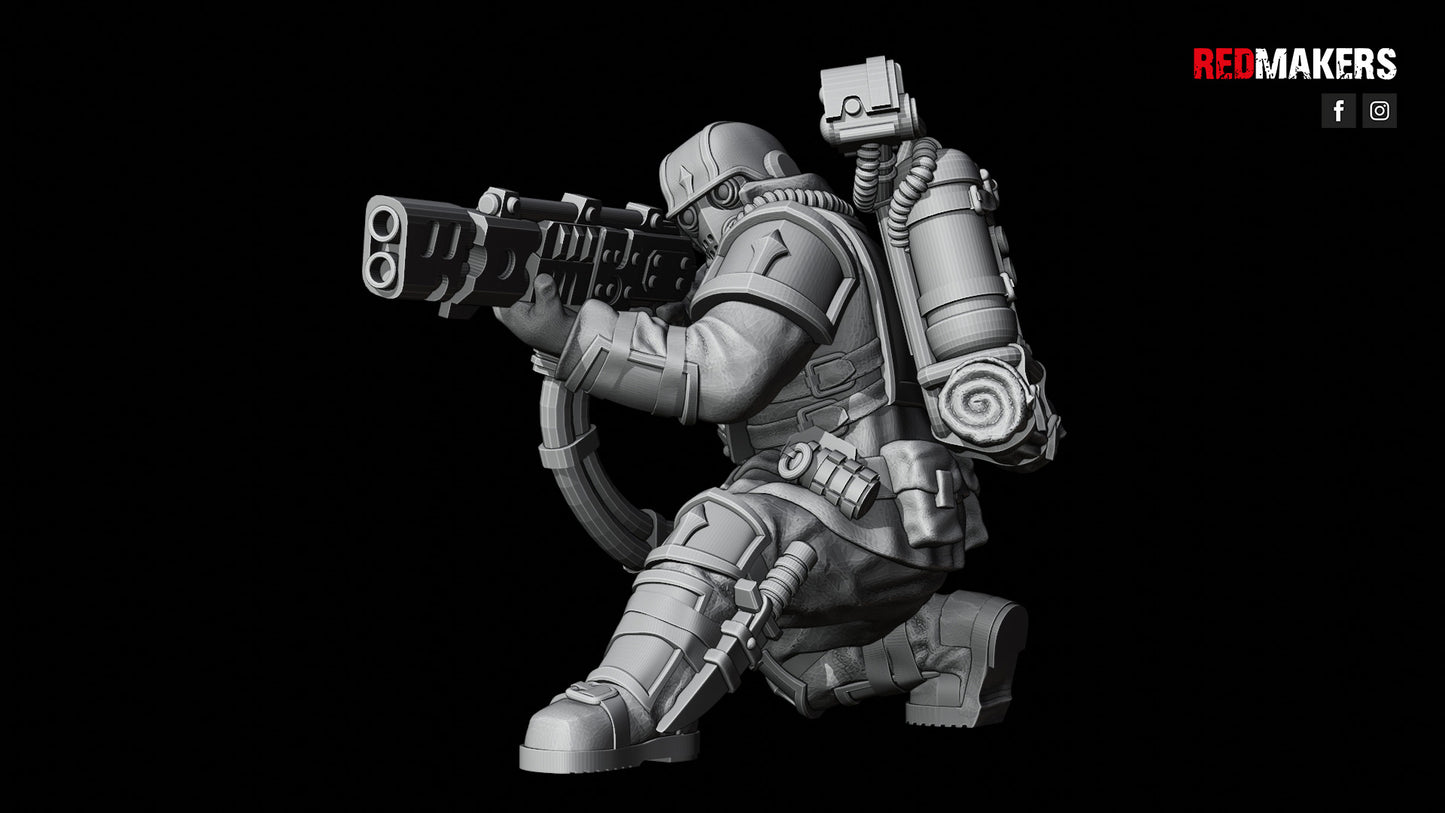 Elite Squad of the Imperial Force (10-Unit Kit or Single Model) by RedMakers
