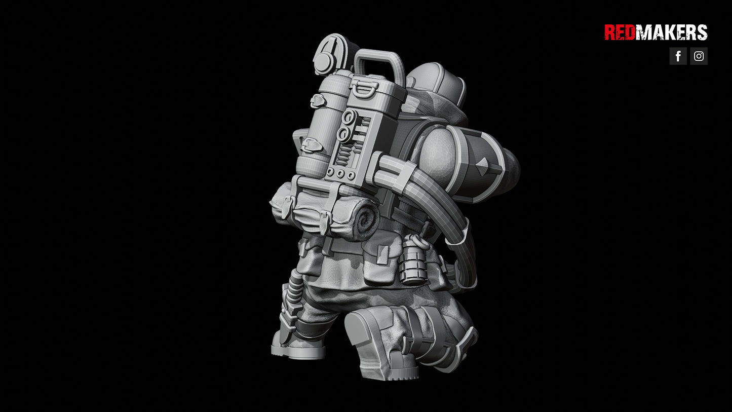 Elite Squad of the Imperial Force (10-Unit Kit or Single Model) by RedMakers