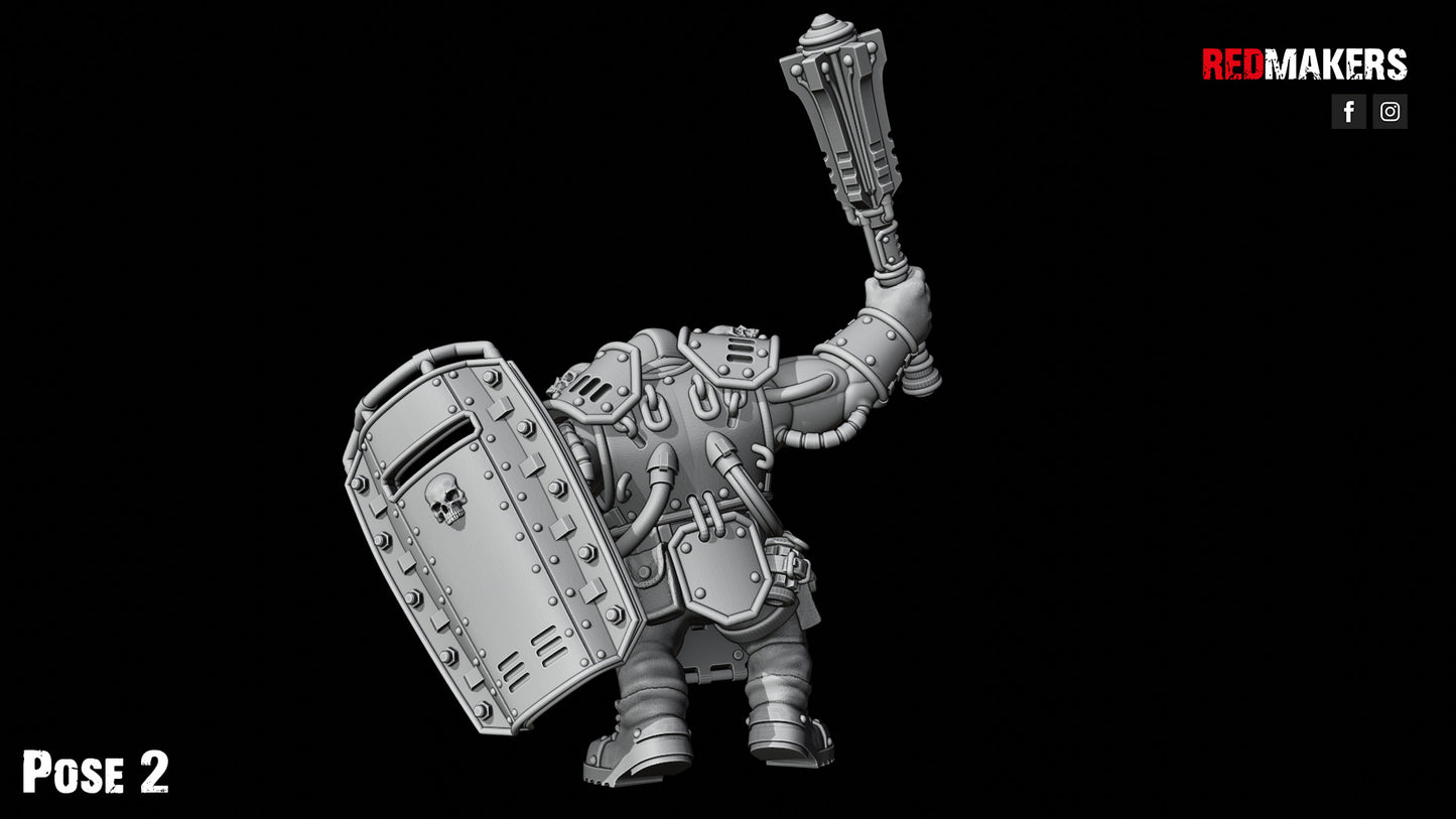 Abhuman Giants in Heavy Armor (5-Unit Kit or Single Model) by RedMakers