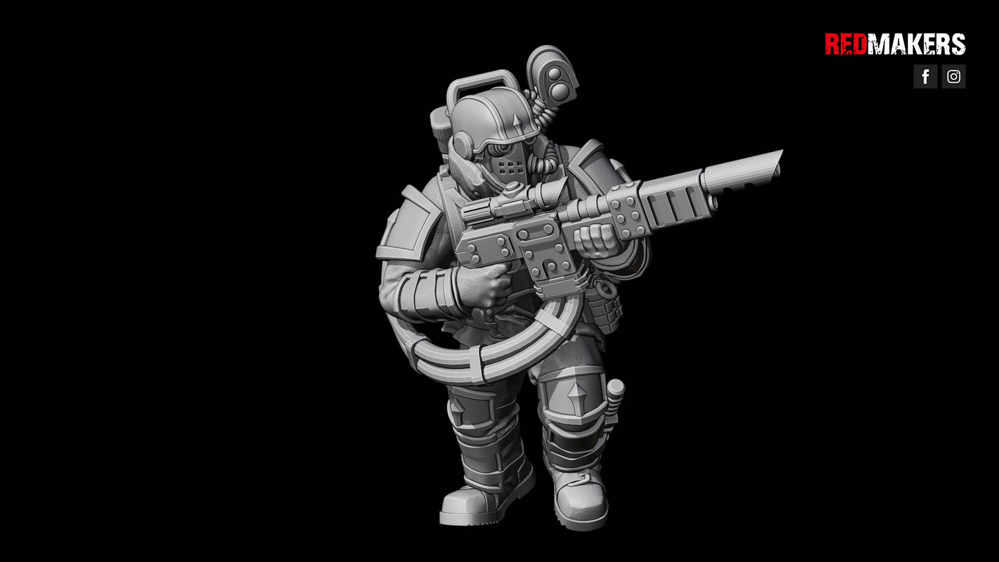 Elite Squad of the Imperial Force (10-Unit Kit or Single Model) by RedMakers
