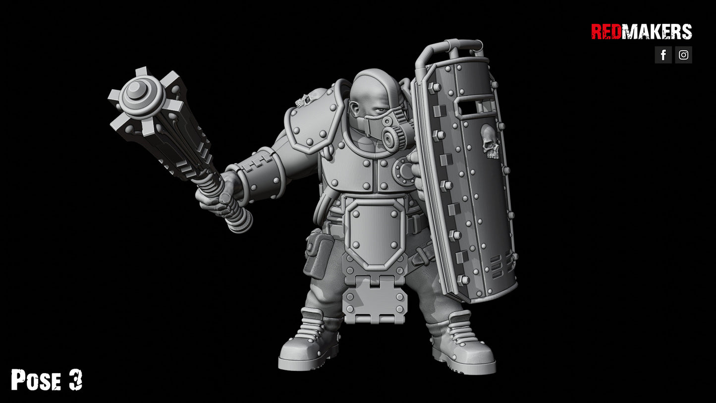 Abhuman Giants in Heavy Armor (5-Unit Kit or Single Model) by RedMakers