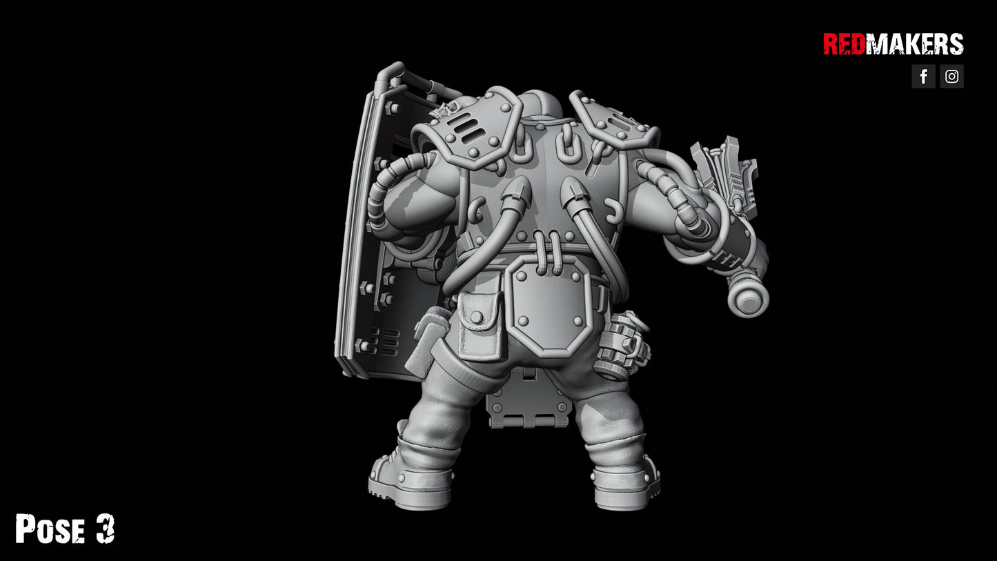 Abhuman Giants in Heavy Armor (5-Unit Kit or Single Model) by RedMakers