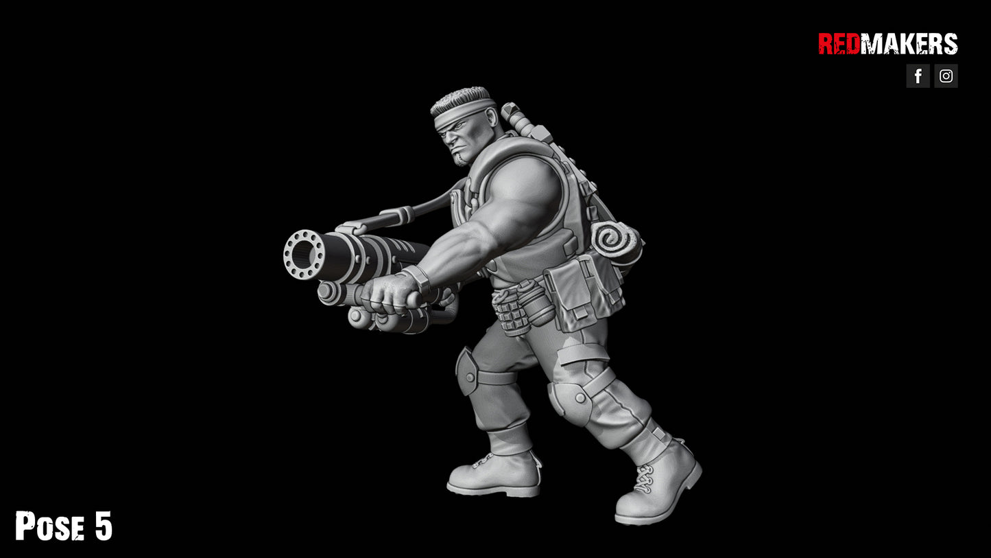 Jungle Fighters-Squad of the Imperial Force (10-Unit Kit or Single Model) by RedMakers