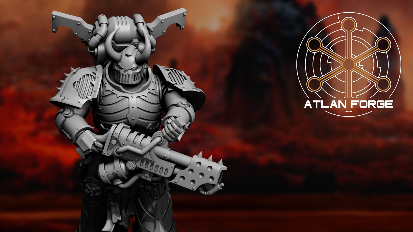 Hades Dark Troopers (5-Unit Set) by Atlan Forge