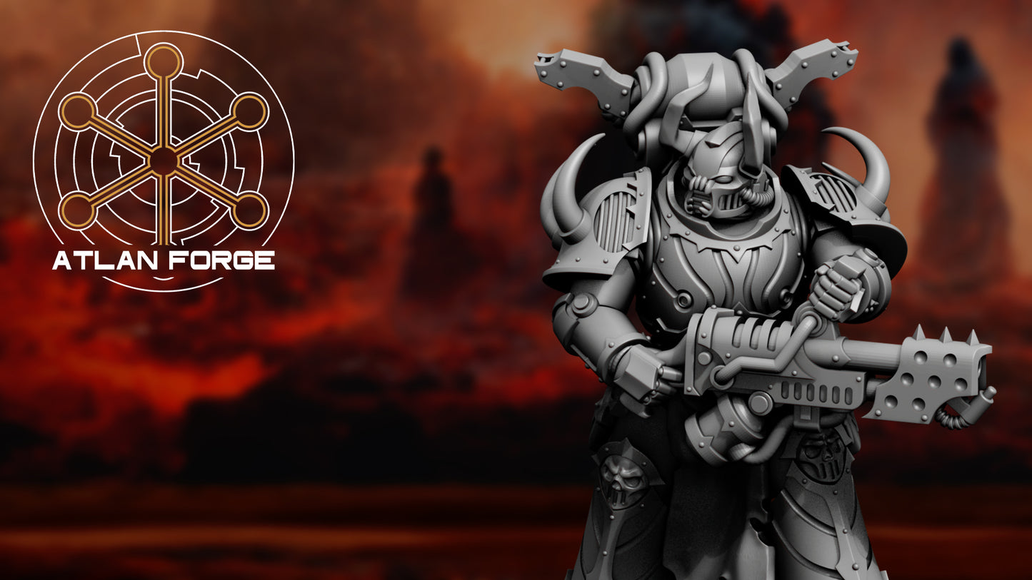 Hades Dark Troopers (5-Unit Set) by Atlan Forge
