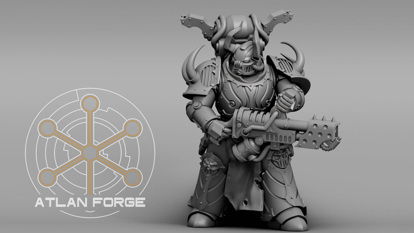 Hades Dark Troopers (5-Unit Set) by Atlan Forge