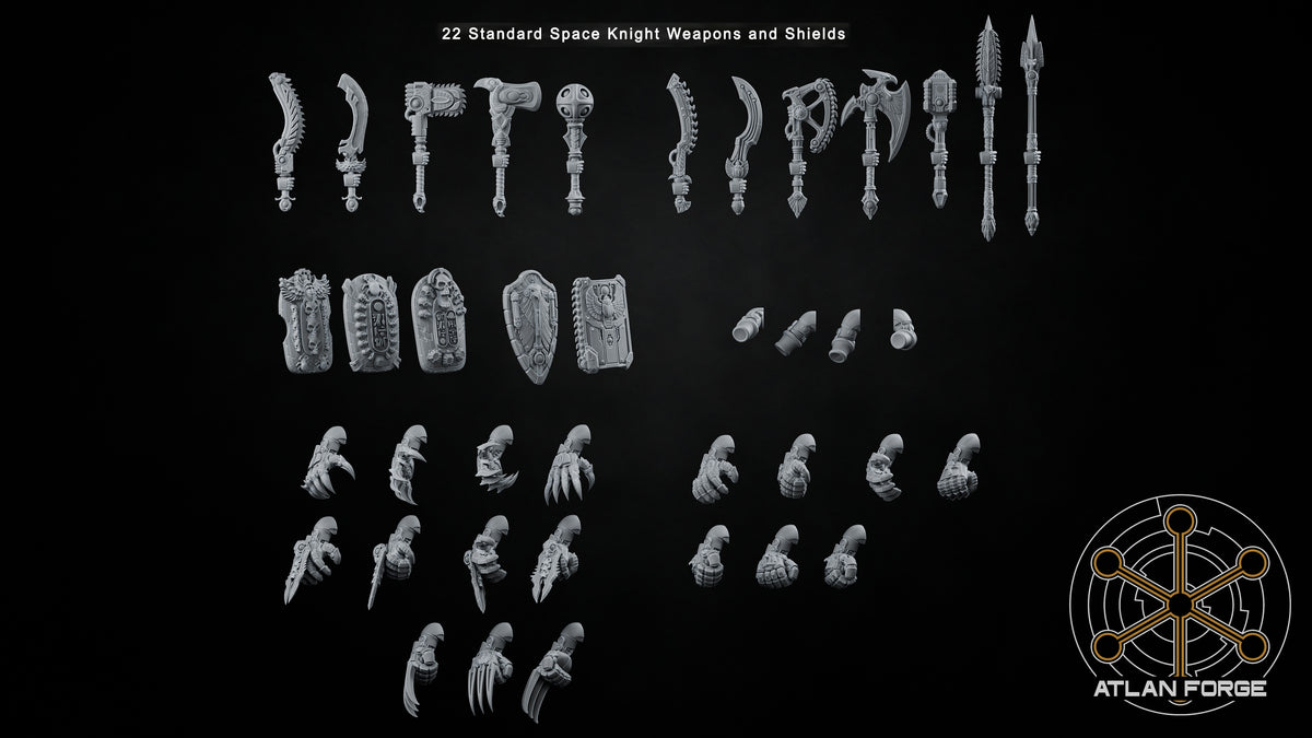 Aegyptian Melee Weapons (Knight and Goliath Scaled Options)- Customizable by Atlan Forge