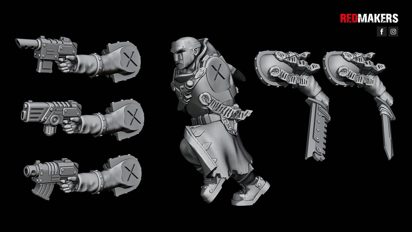 Janissaries-Squad of the Imperial Force (10-Unit Kit or Single Model) by RedMakers