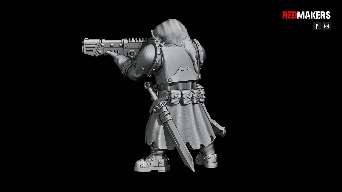 Janissaries-Squad of the Imperial Force (10-Unit Kit or Single Model) by RedMakers