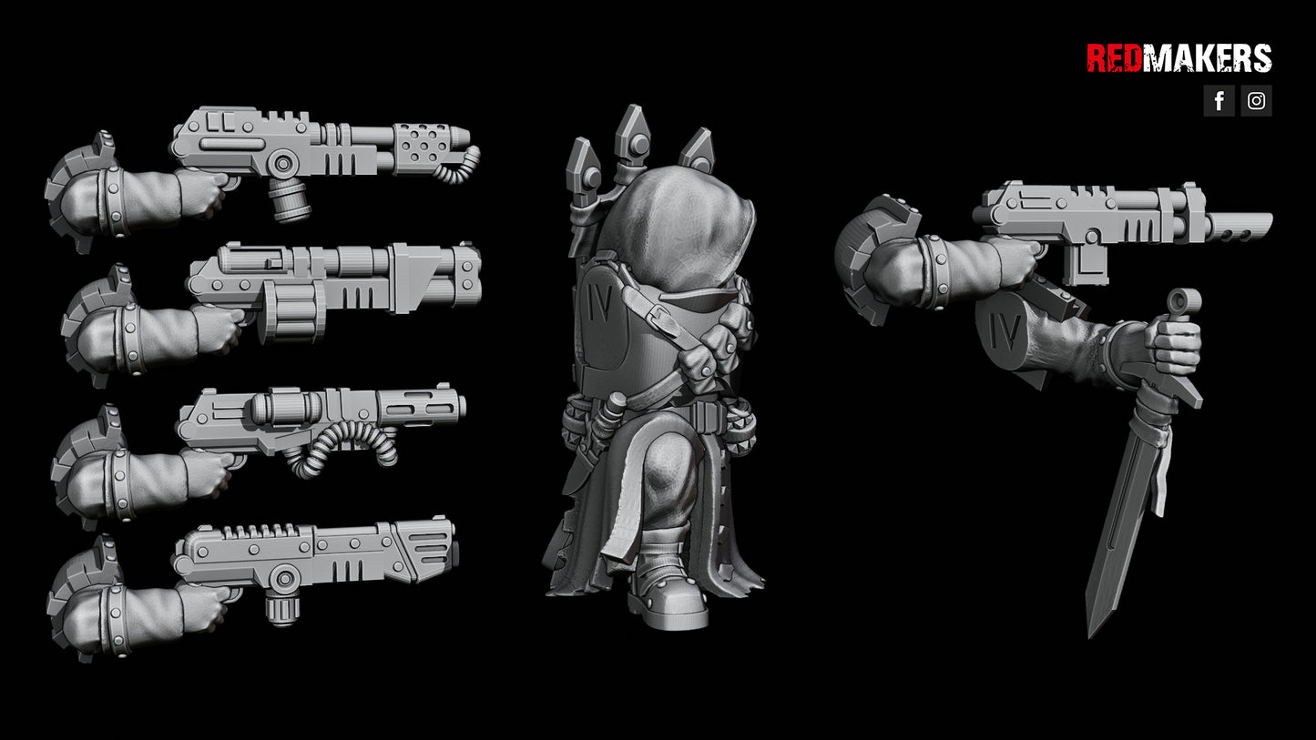 Janissaries-Squad of the Imperial Force (10-Unit Kit or Single Model) by RedMakers