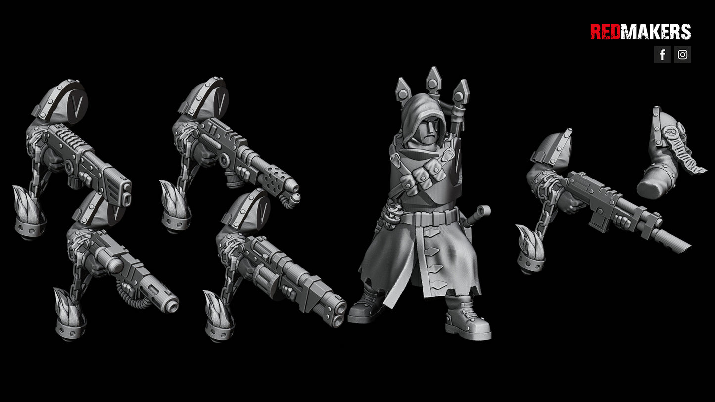 Janissaries-Squad of the Imperial Force (10-Unit Kit or Single Model) by RedMakers