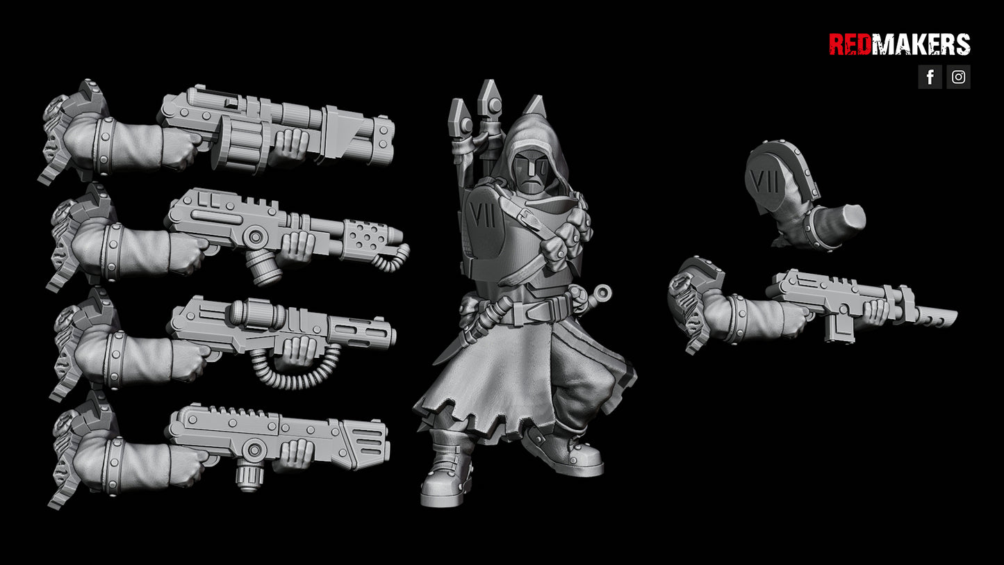 Janissaries-Squad of the Imperial Force (10-Unit Kit or Single Model) by RedMakers