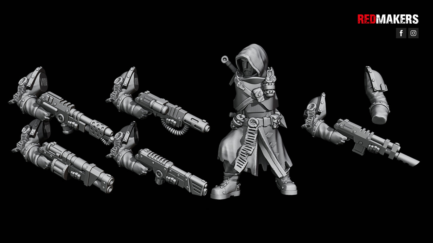 Janissaries-Squad of the Imperial Force (10-Unit Kit or Single Model) by RedMakers