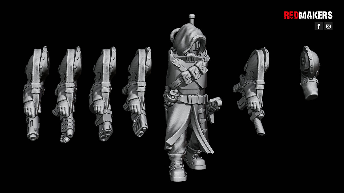 Janissaries-Squad of the Imperial Force (10-Unit Kit or Single Model) by RedMakers