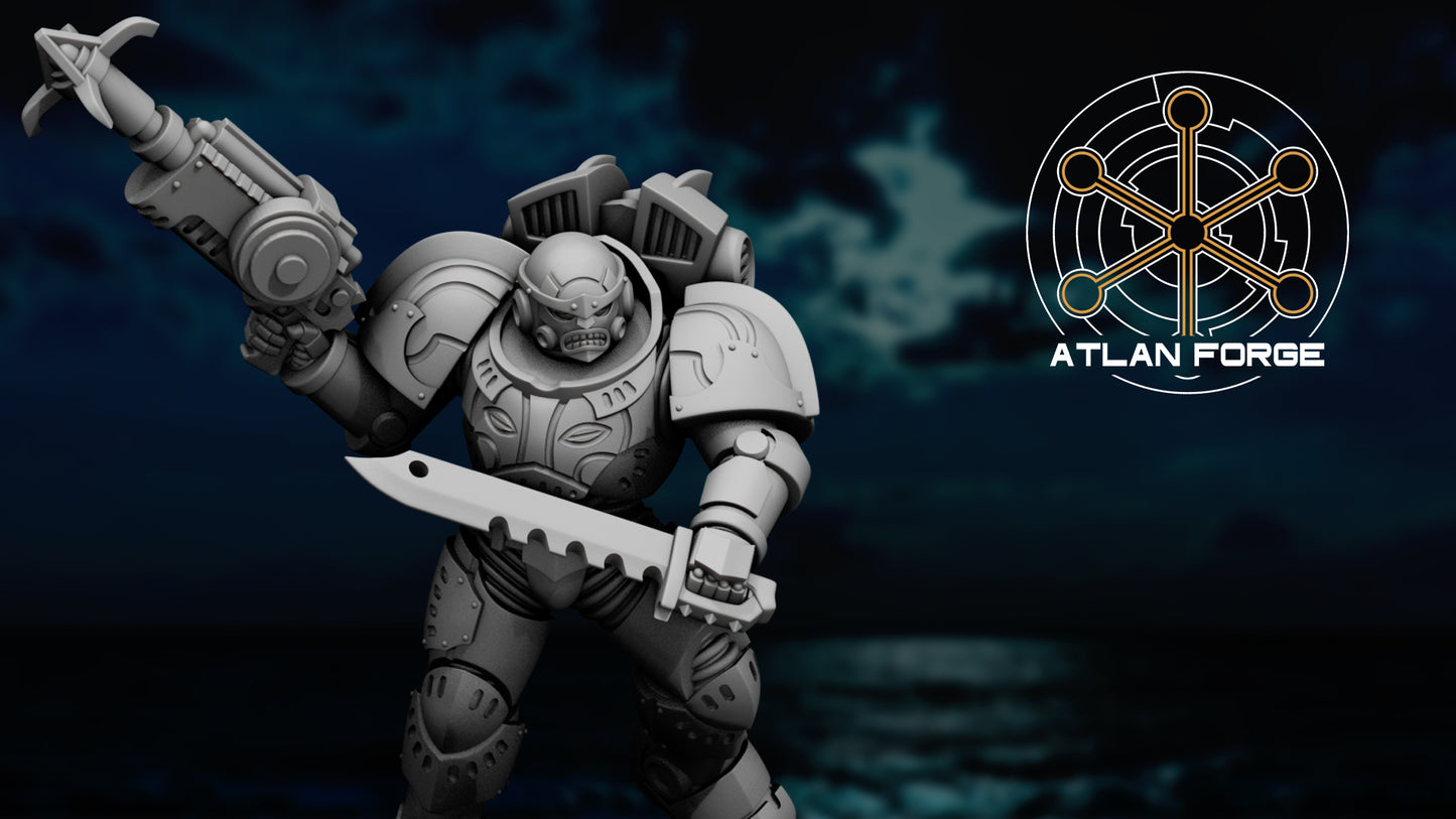 Wai Toa Kaikino (5-Unit Set) by Atlan Forge