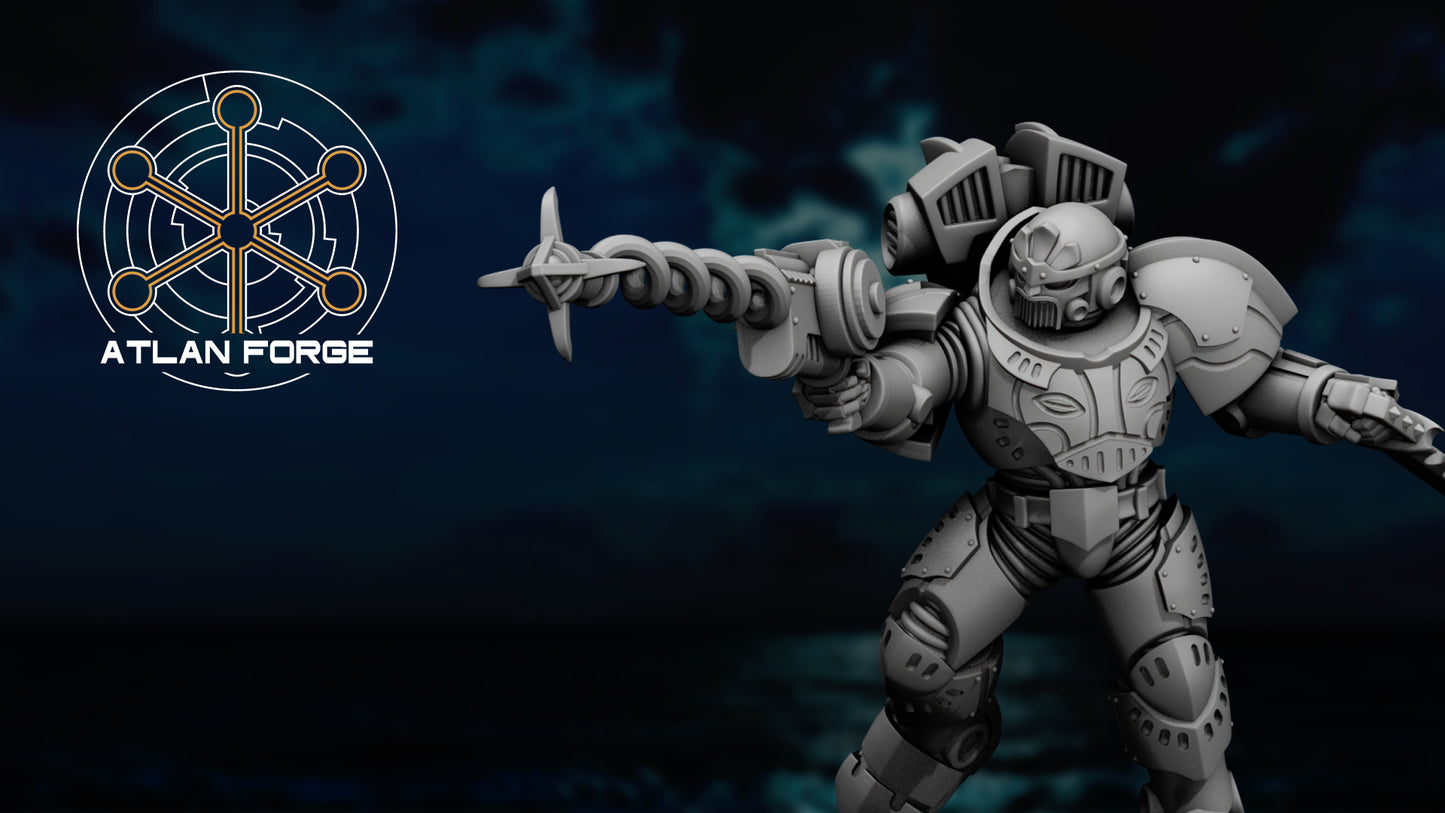 Wai Toa Kaikino (5-Unit Set) by Atlan Forge