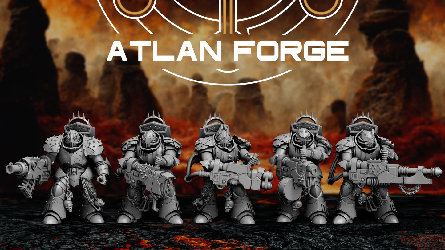 Vampire Knight Desecrators (5-Unit Set) by Atlan Forge