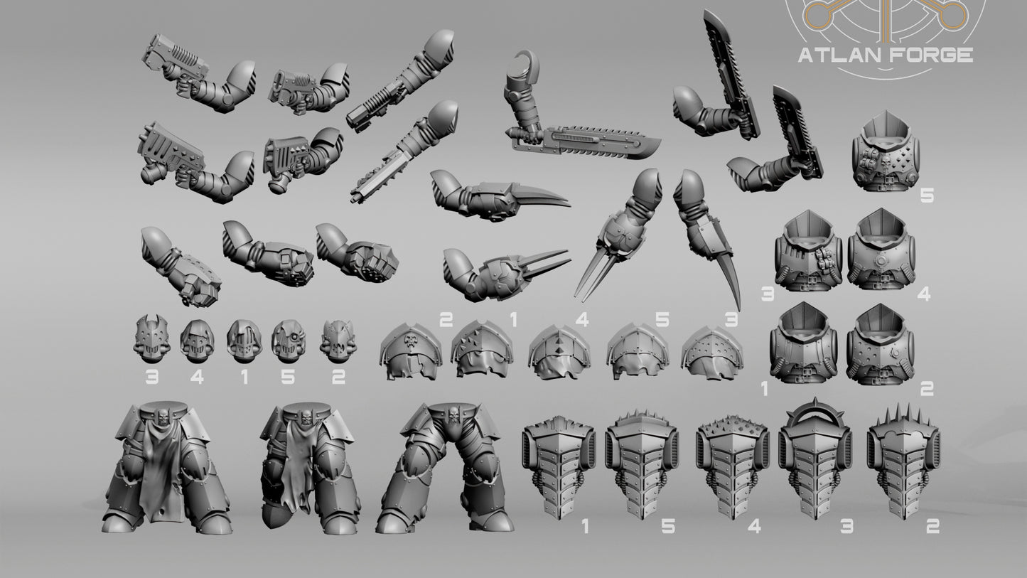 Vampire Hunters (5-Unit Set) by Atlan Forge