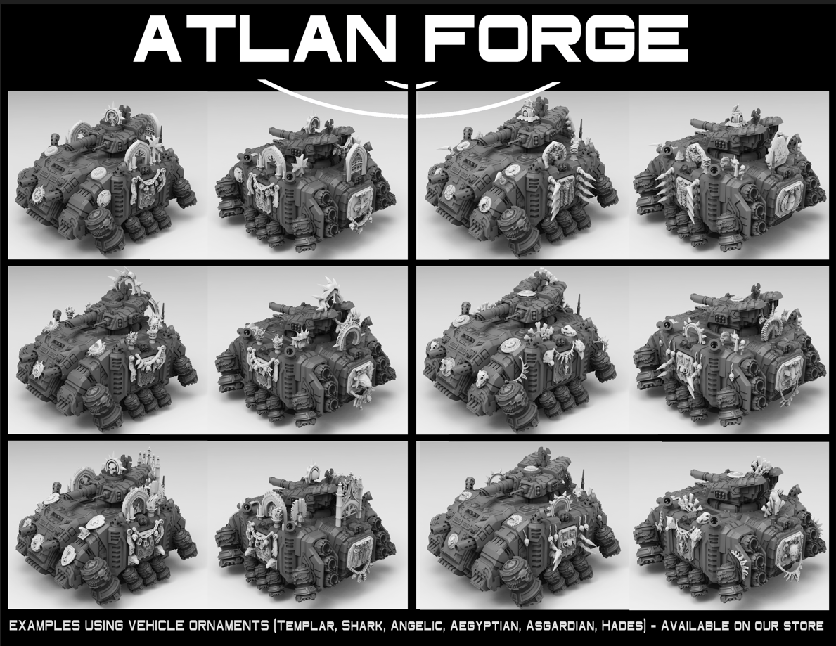 Deinotherium Heavy APC (All Options Included) by Atlan Forge