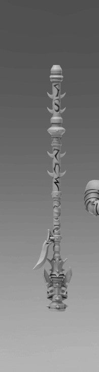Hades Large War Banner Bits for a Standard Bearer by Atlan Forge
