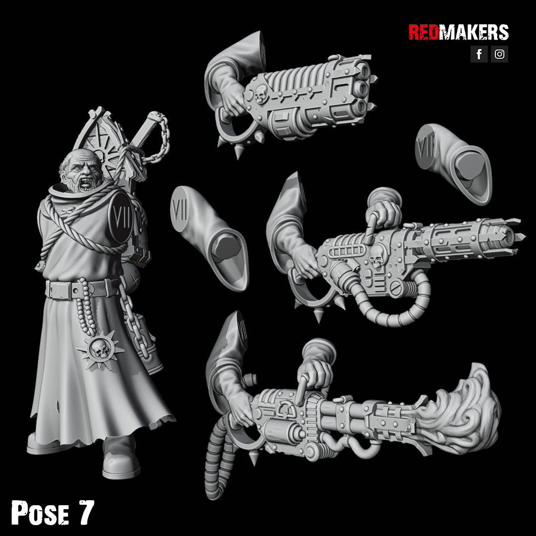 Kill Squad- Hallowed Flame (13-Unit Kit or Single Model) by Adeptus Miniatures
